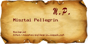 Misztai Pellegrin névjegykártya